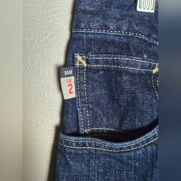 Men's Carhartt FR Flame Resistant Relaxed Straight Jeans, Size 32x32 - Picture 3 of 5